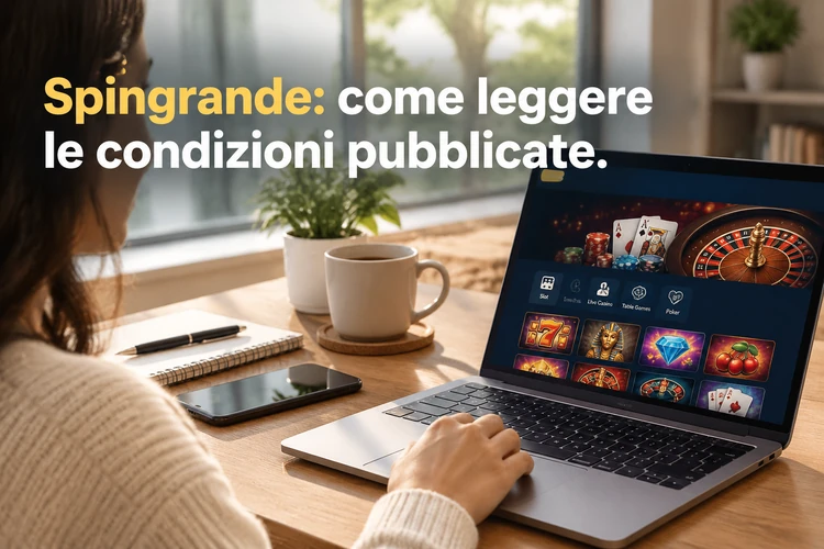 Spingrande: come leggere le condizioni pubblicate